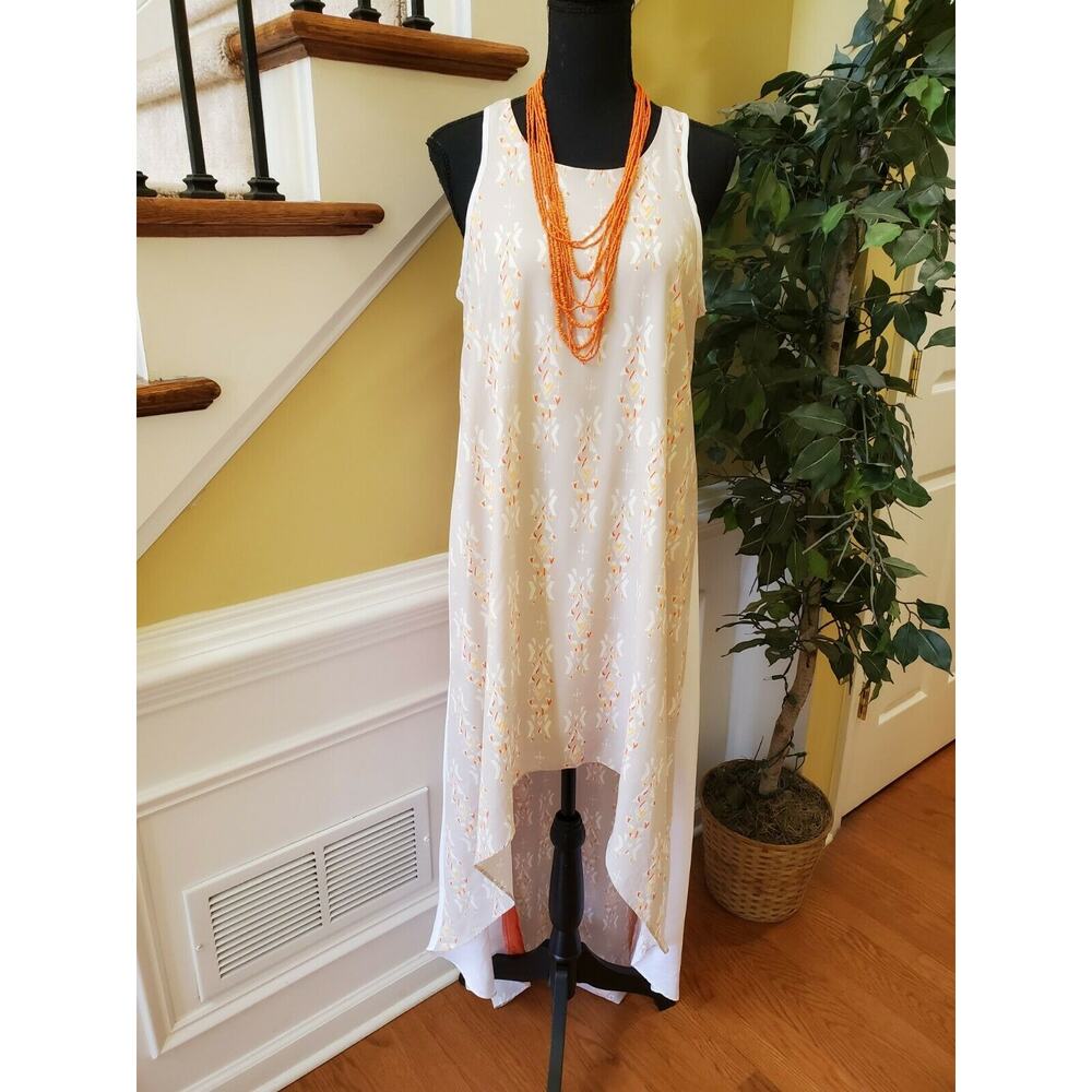 Asher by Fab'rik Hi Low Maxi Dress Floral Size L
